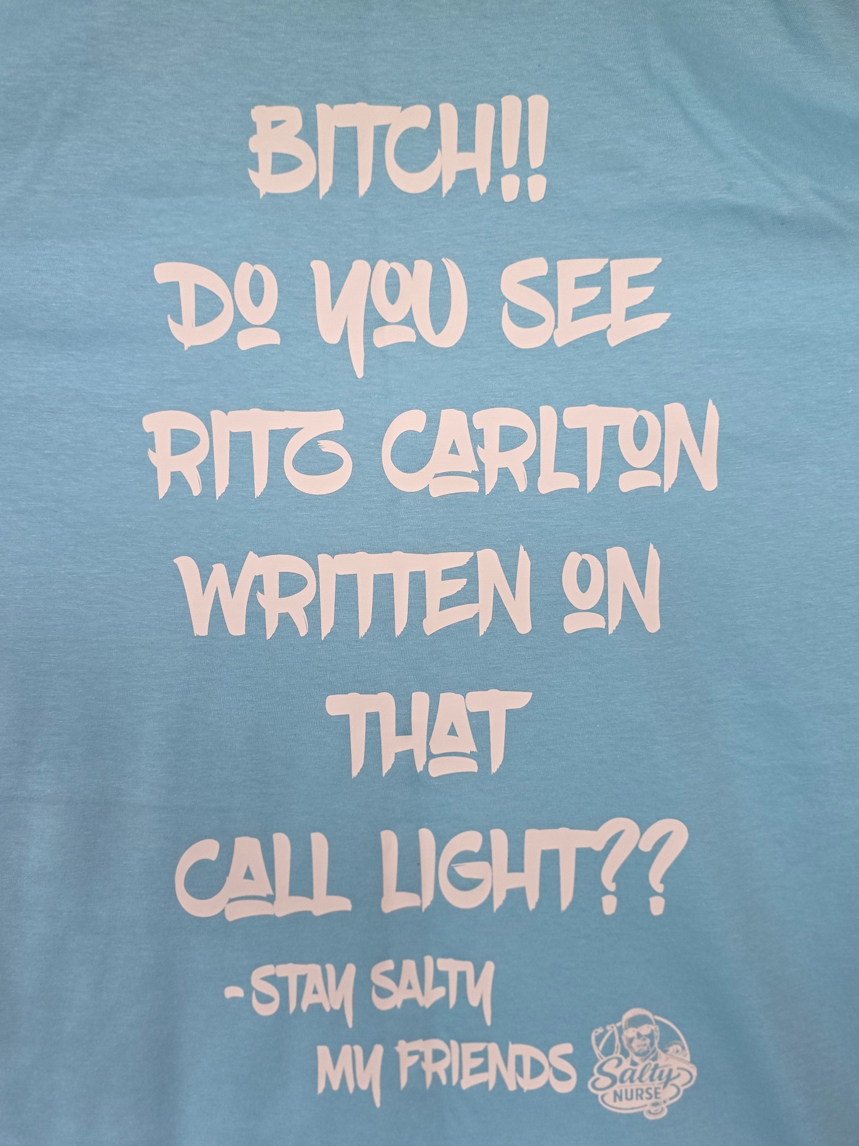 Ritz Carlton Short Sleeve Shirt — Blue