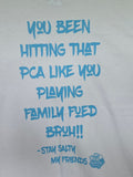 Family Feud Short Sleeve Shirt — White