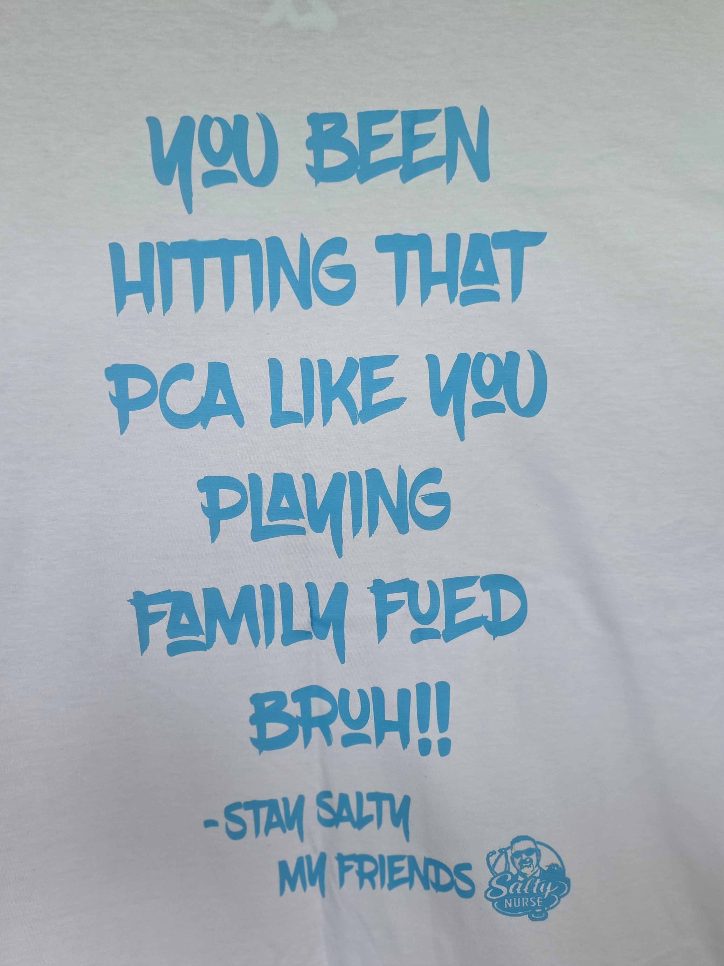 Family Feud Short Sleeve Shirt — White
