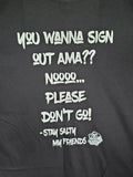 AMA Short Sleeve Shirt — Black