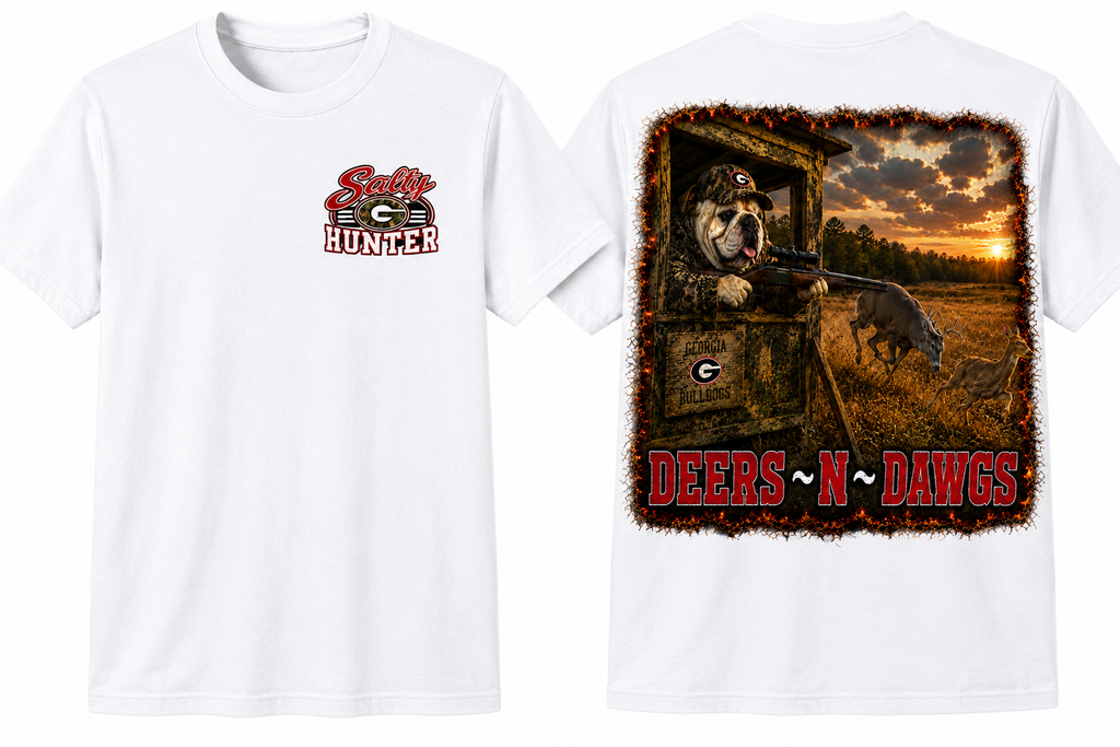 Deers N DAWGS Short Sleeve T Shirt