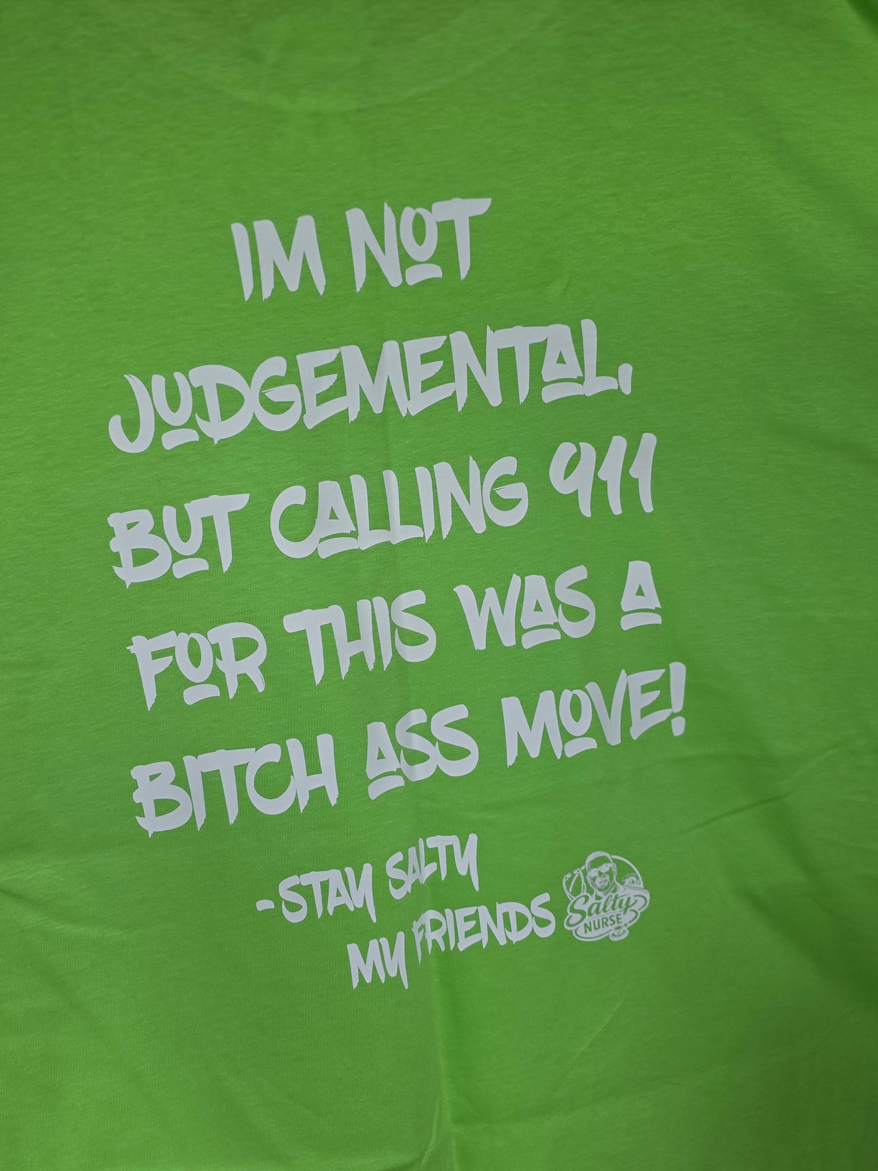 Judgmental Short Sleeve Shirt - Green